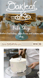 Mobile Screenshot of learn.oakleafcakes.com